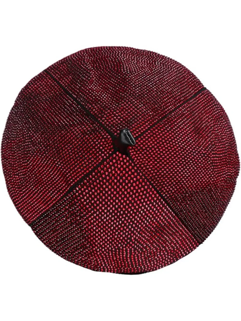 Chic PU Leather Black Beret Hat for Women | Stylish Casual Beanie Accessory